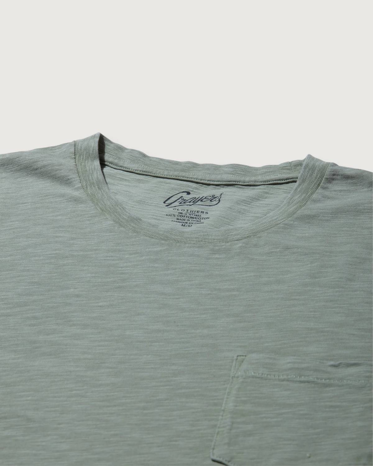 Grayers - Men's Sunwashed Pocket Tee