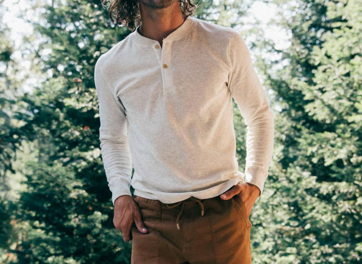 Grayers - Windsor Double Cloth Henley Top