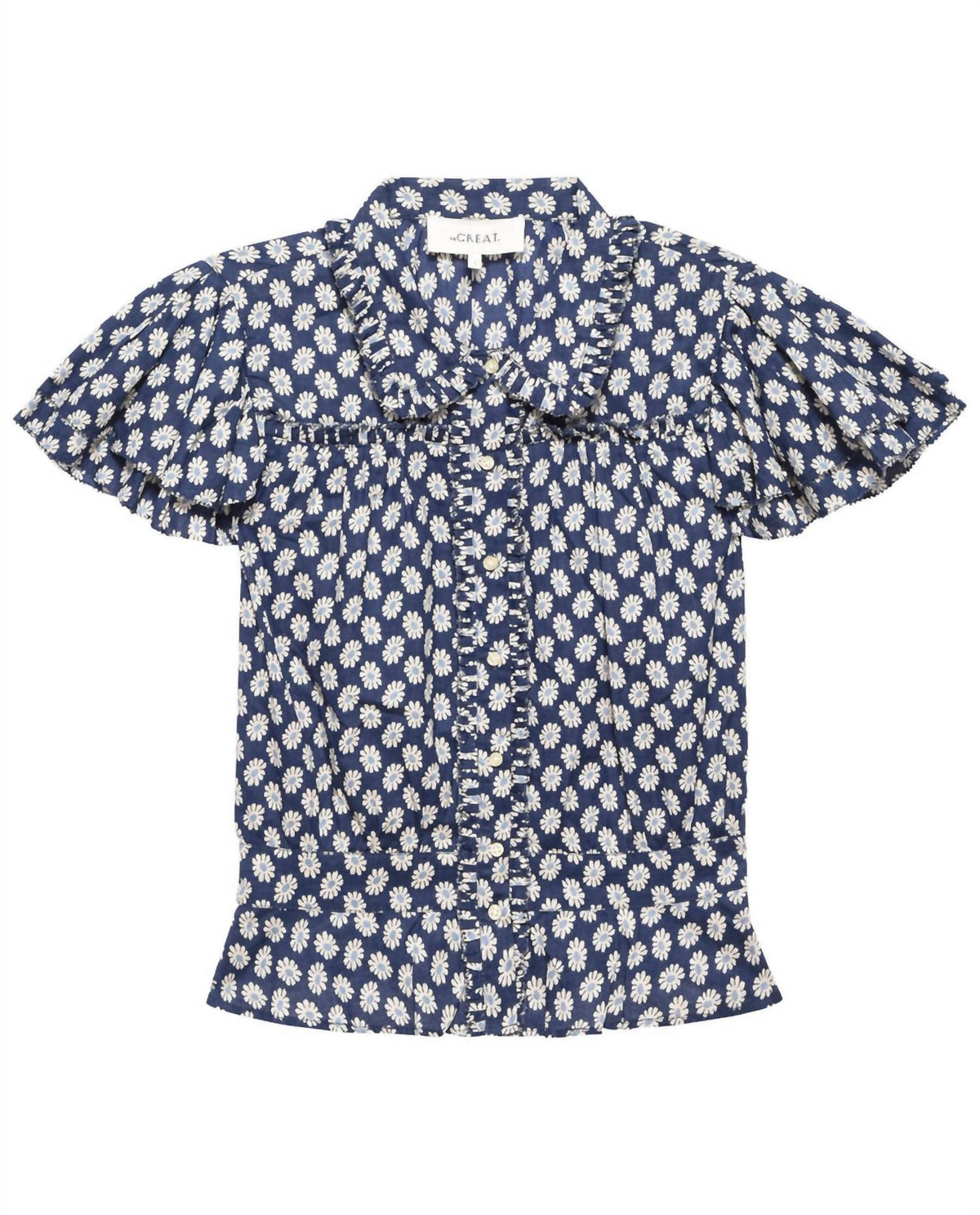 The Great. - Women's Gardenia Top