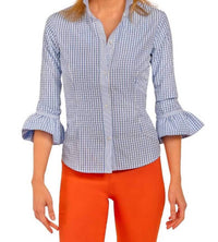Gretchen Scott - Gingham Priss Blouse