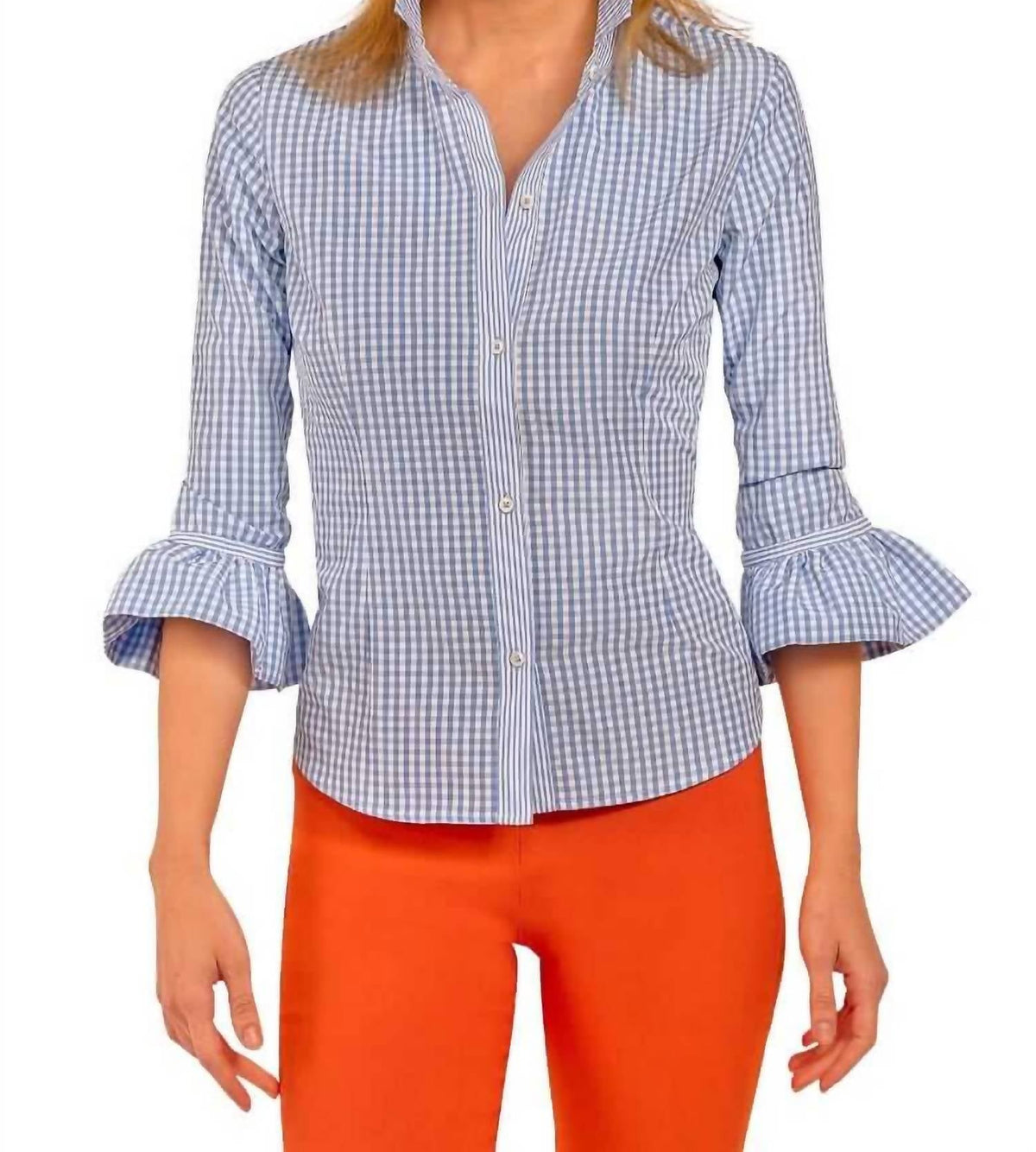 Gretchen Scott - Gingham Priss Blouse