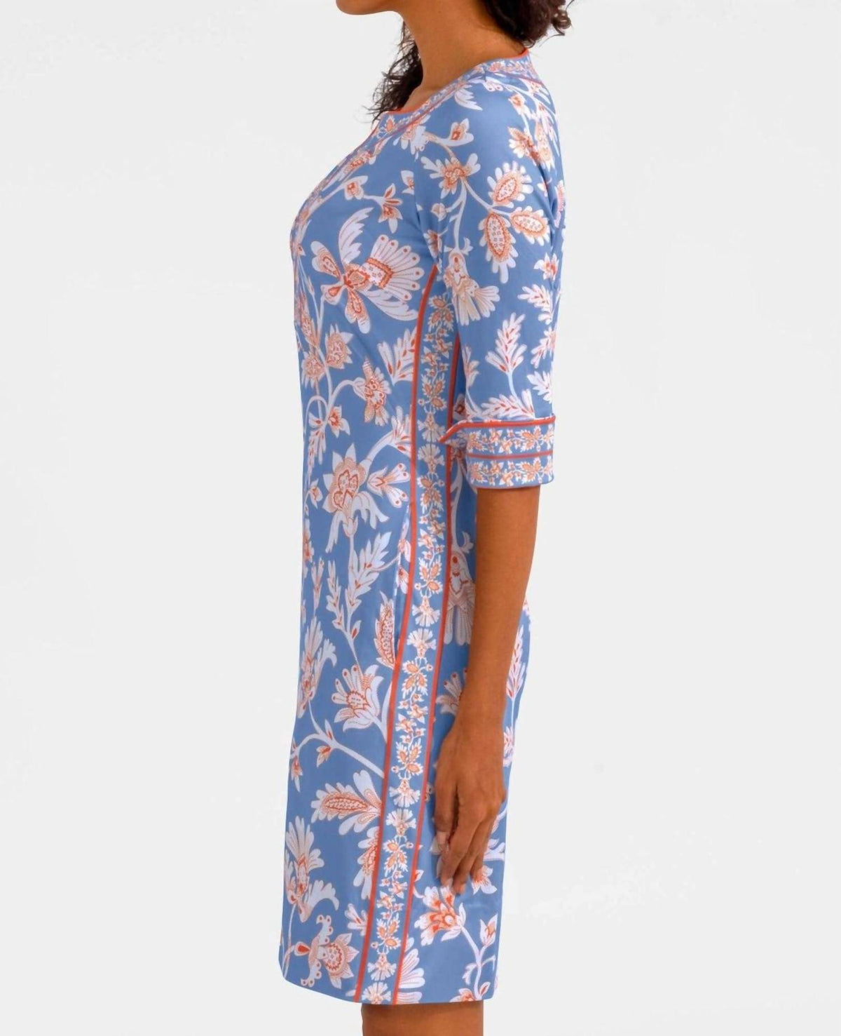 Gretchen Scott - Jersey Split Neck Dress