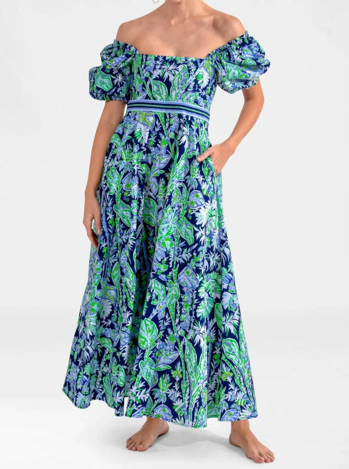 Gretchen Scott - Promenade vintage vines Dress