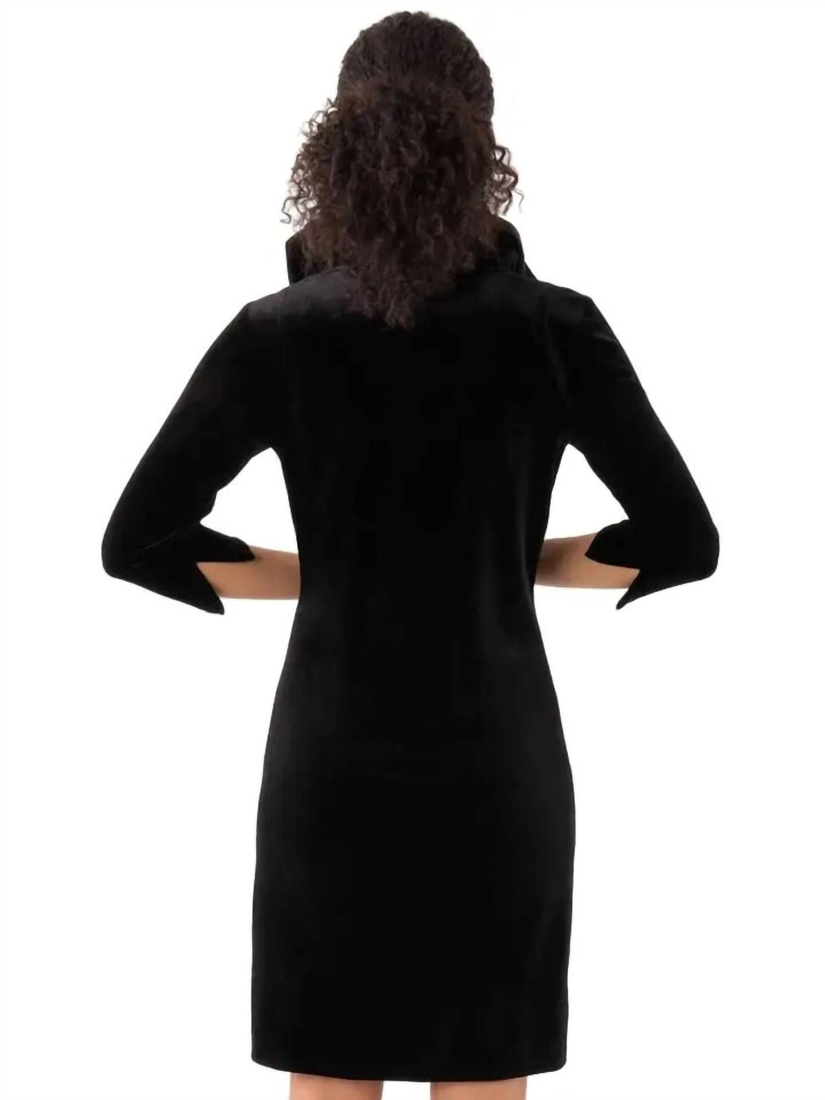 Gretchen Scott - Ruff Neck Dress