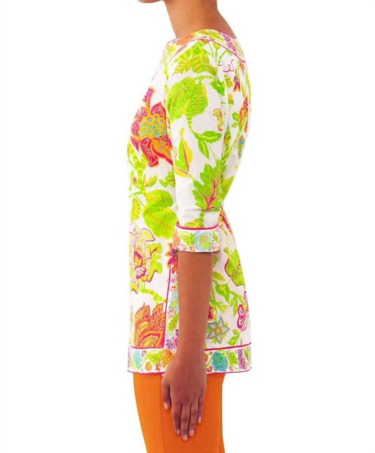Gretchen Scott - Split Neck Tunic