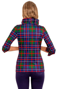 Gretchen Scott - Stand Up Ruffle Neck Top