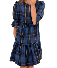 Gretchen Scott - Teardrop Plaid Dress