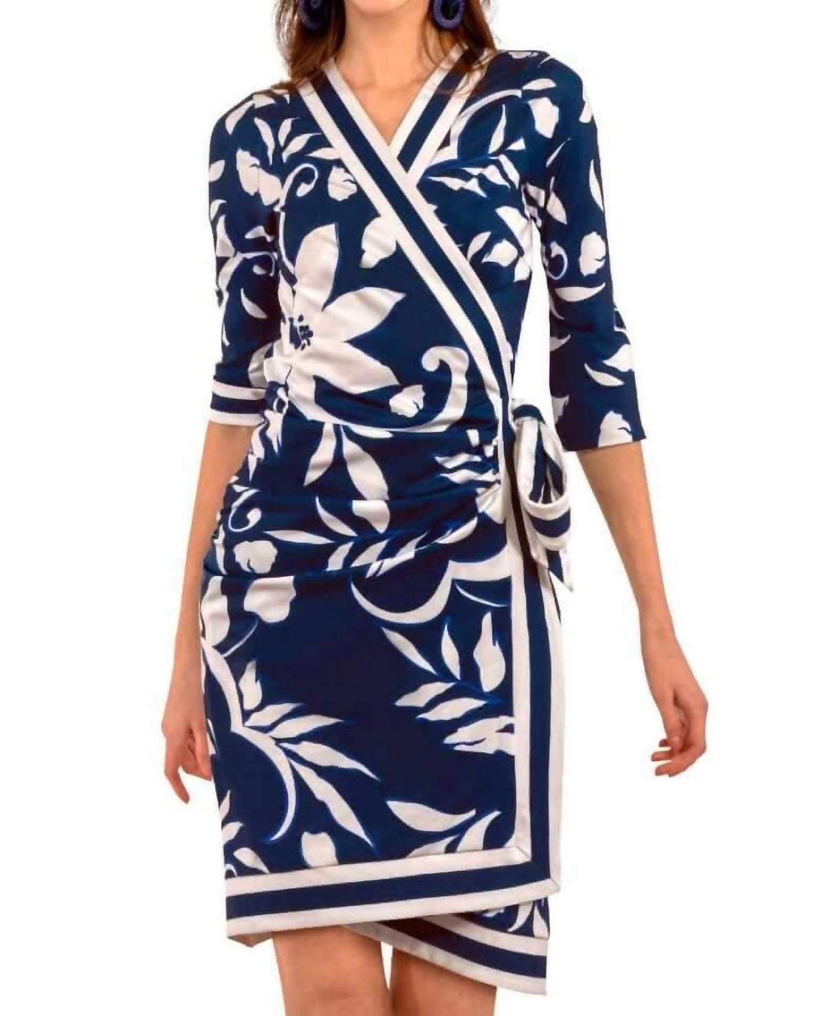 Gretchen Scott - WRAP ME UP DRESS - FULL BLOOM