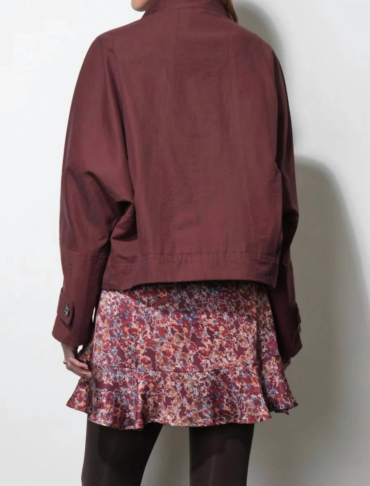 Greylin - Eden Funnel Collar Oversized Jacket
