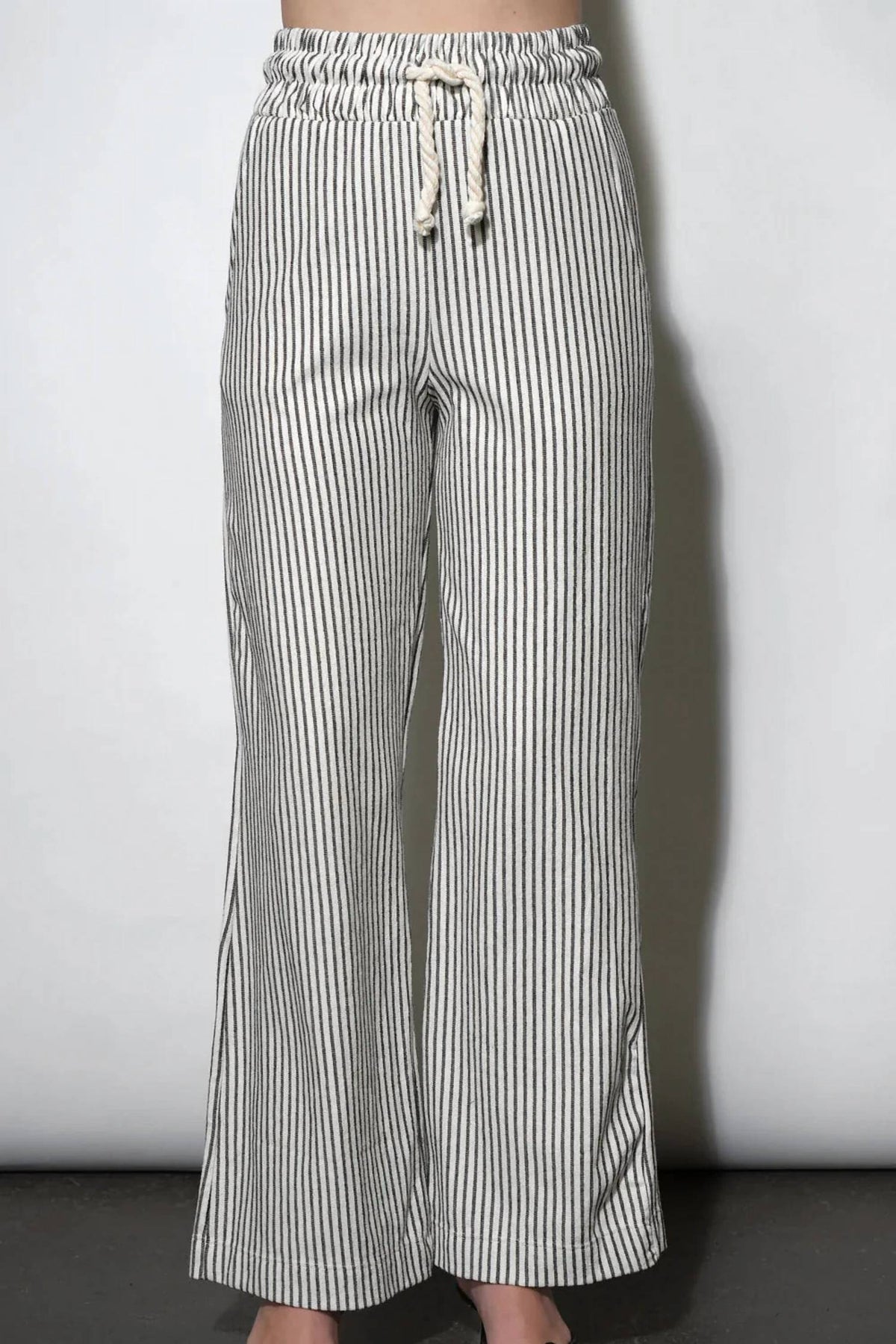 Greylin - Isla Wide Leg Knit Pull Up Pants