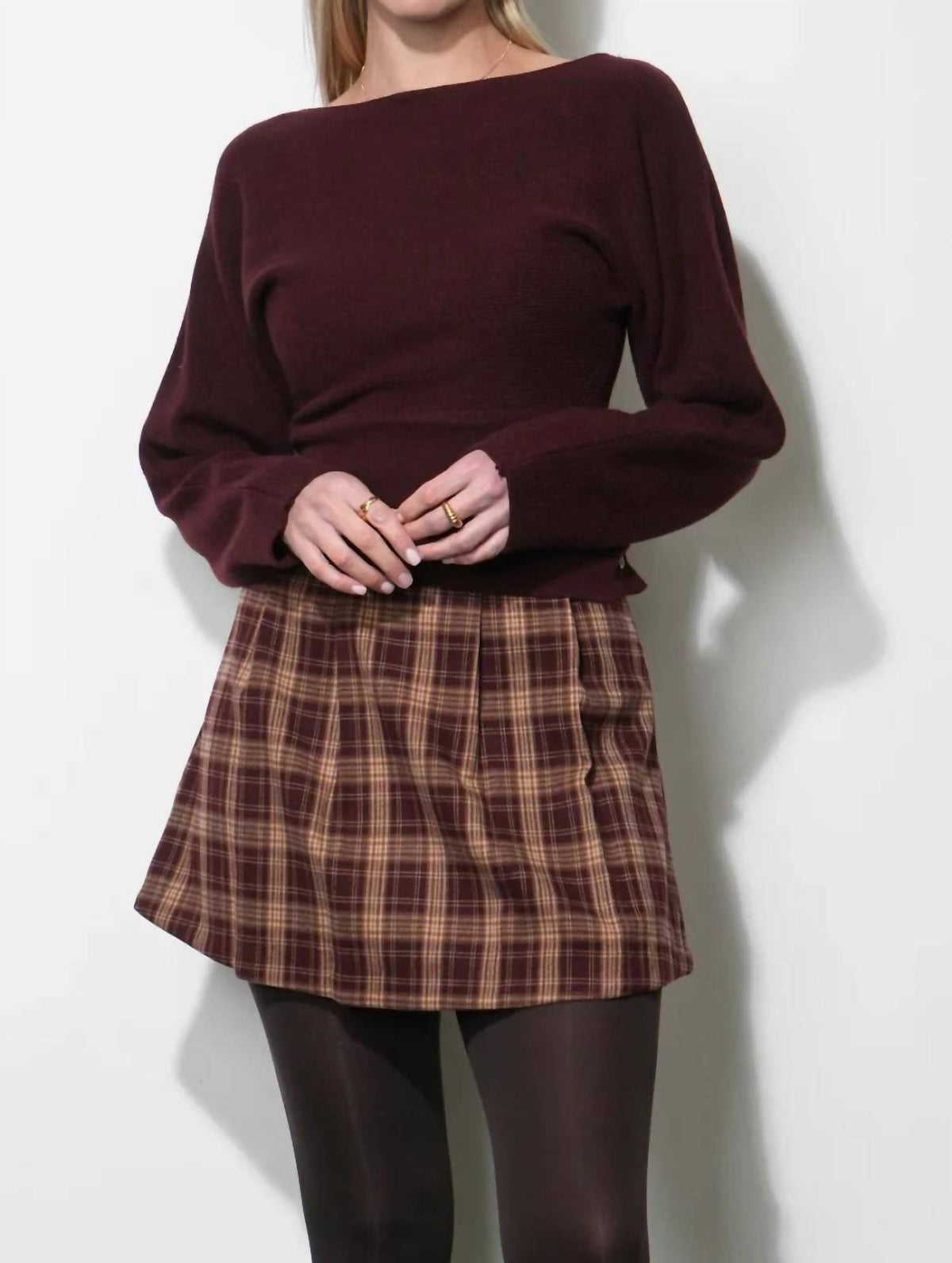 Greylin - Miller Side Cinched Dolman Sweater
