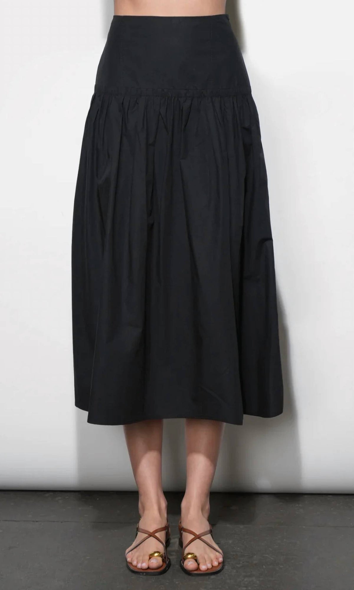 Greylin - Oren Poplin Midi Skirt