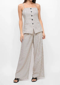 Greylin - Sandi Button Front Top