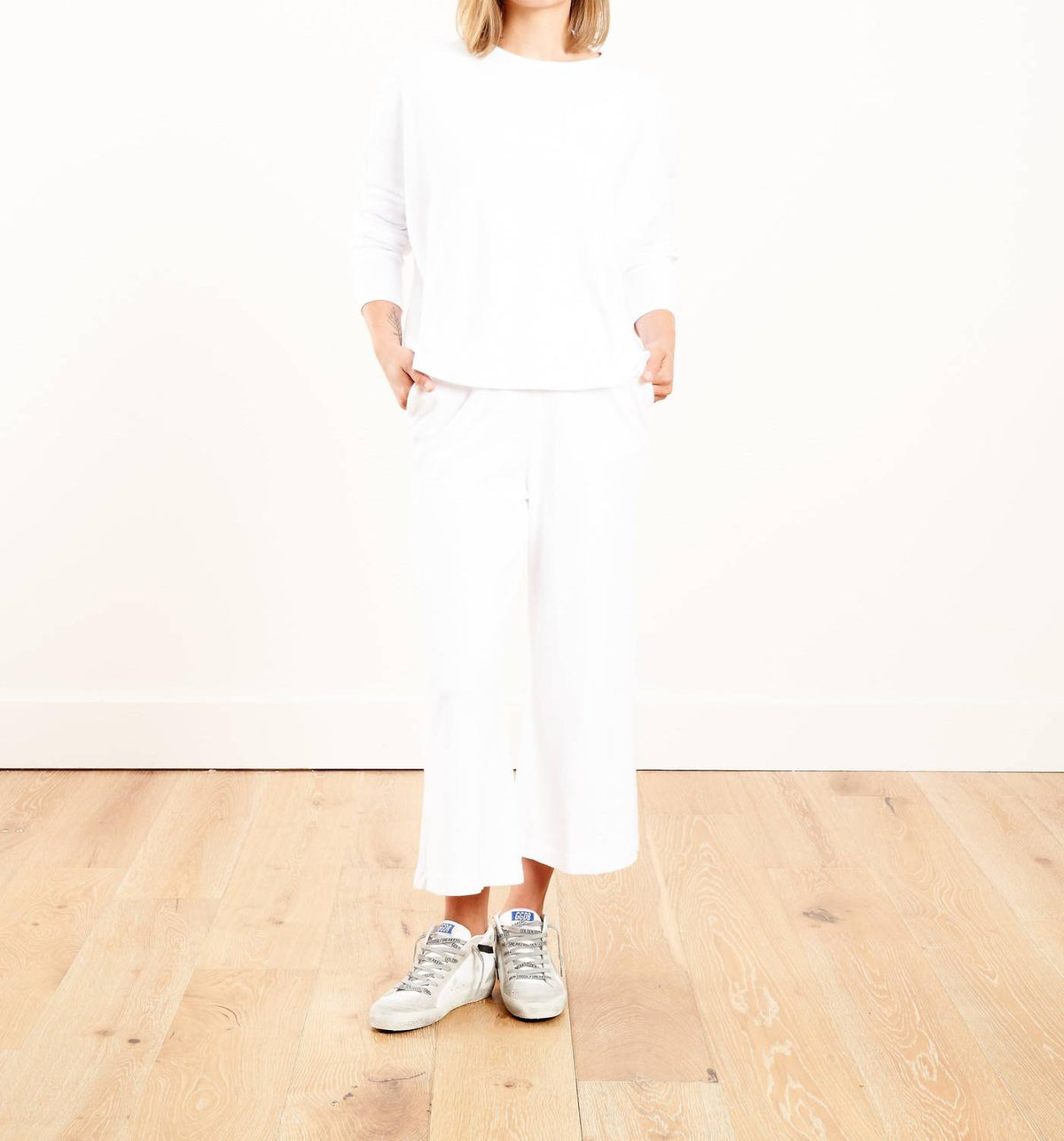 Grp1 Knits - Oversized Cropped Pullover