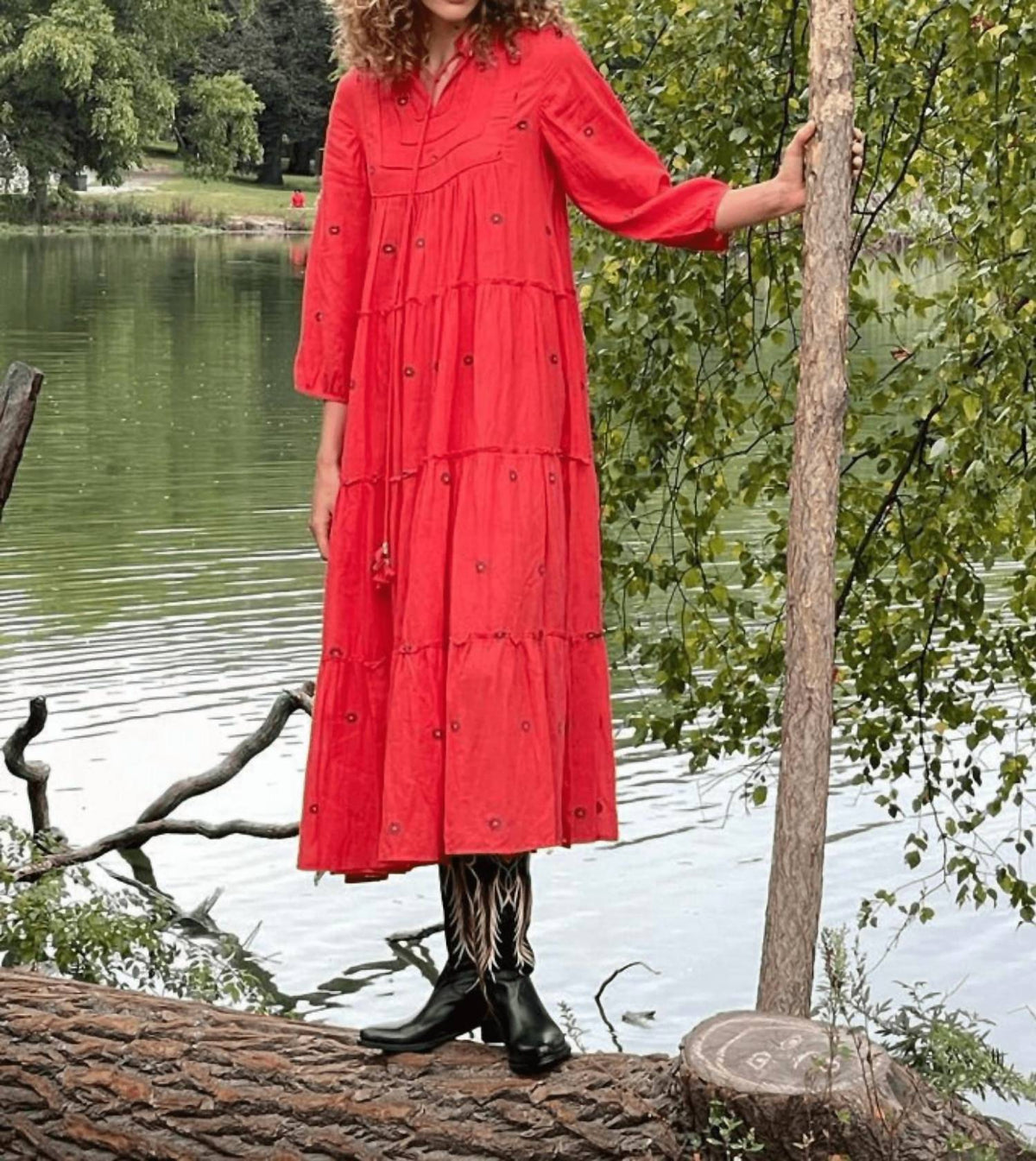 Guadalupe Design - Casandra Midi Dress