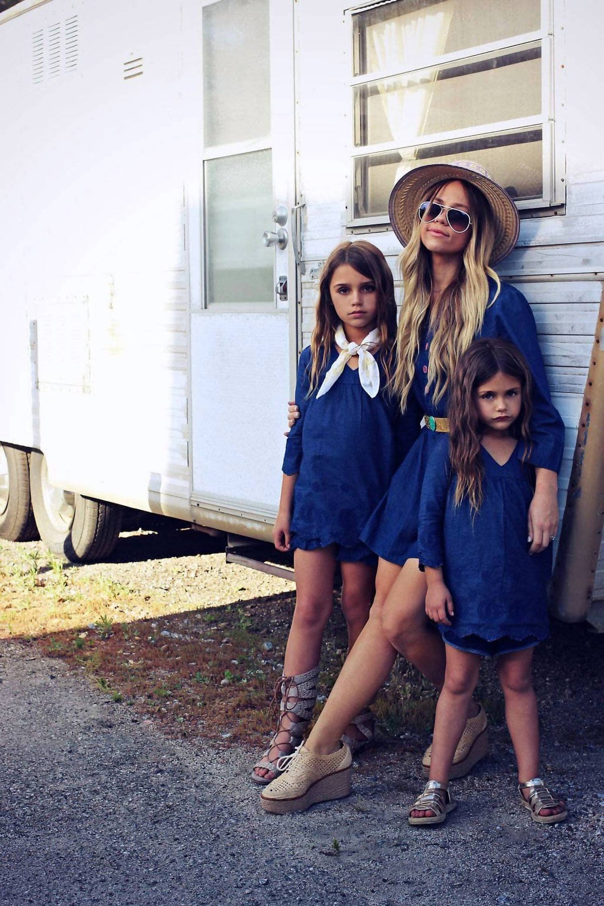 Guadalupe Design - Kid's Amanda Denim Tunic