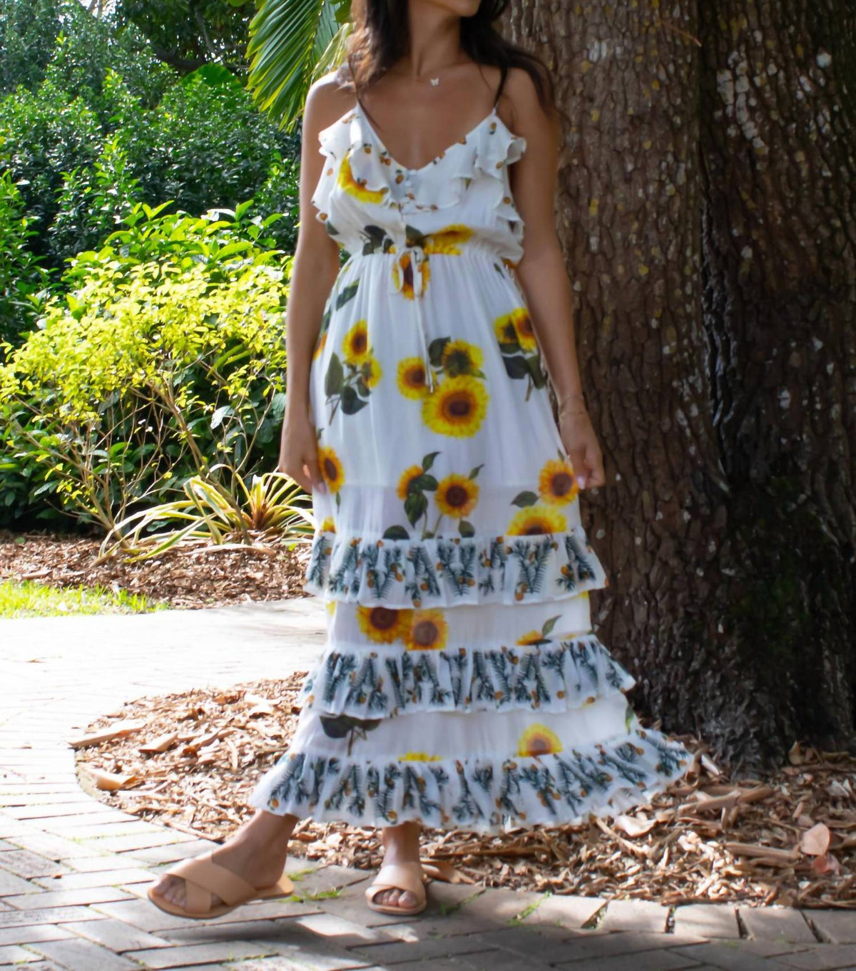 Guadalupe Design - Megan Sunflower Dress