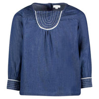 Guadalupe Design - Melina Denim Top