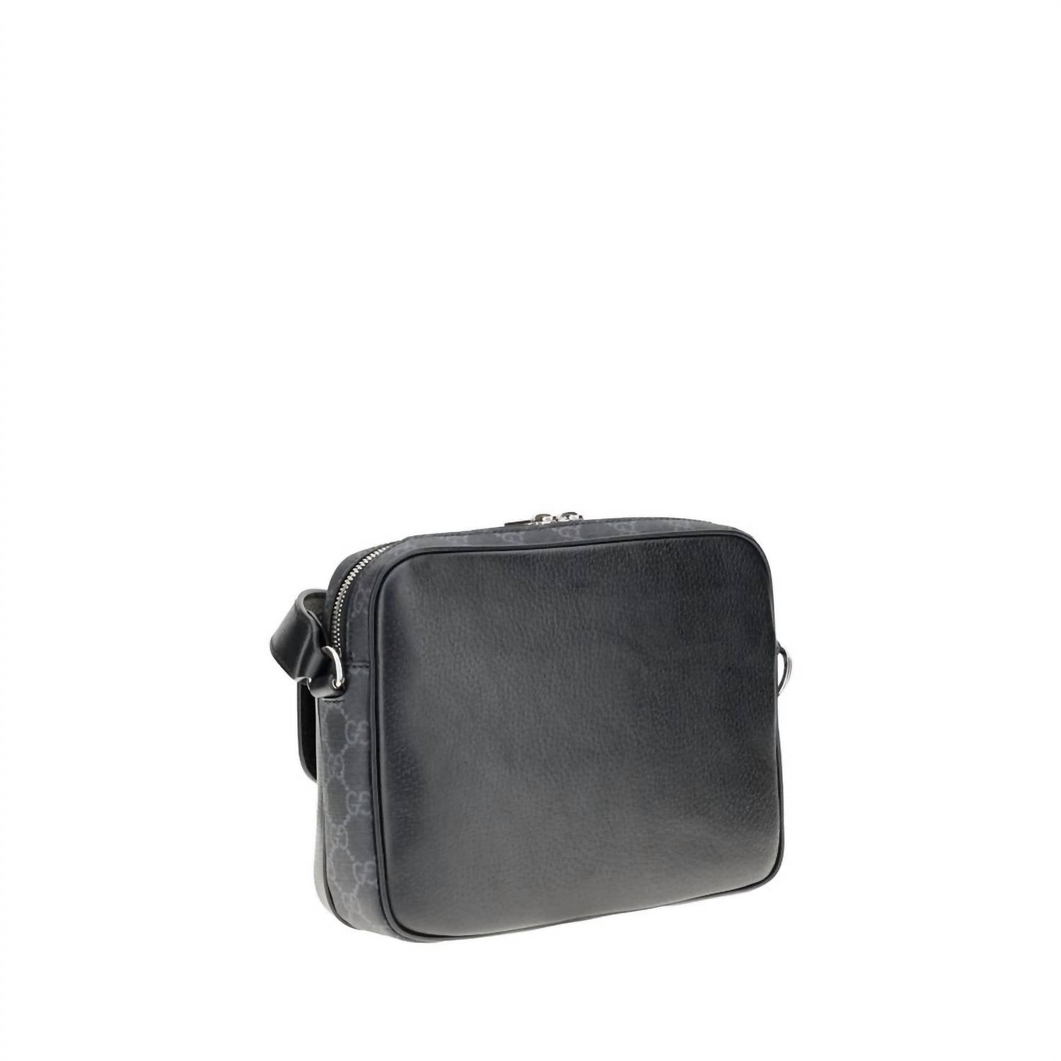 Gucci - Gg Supreme Fabric Trim Shoulder Bag - bags - black - handbags