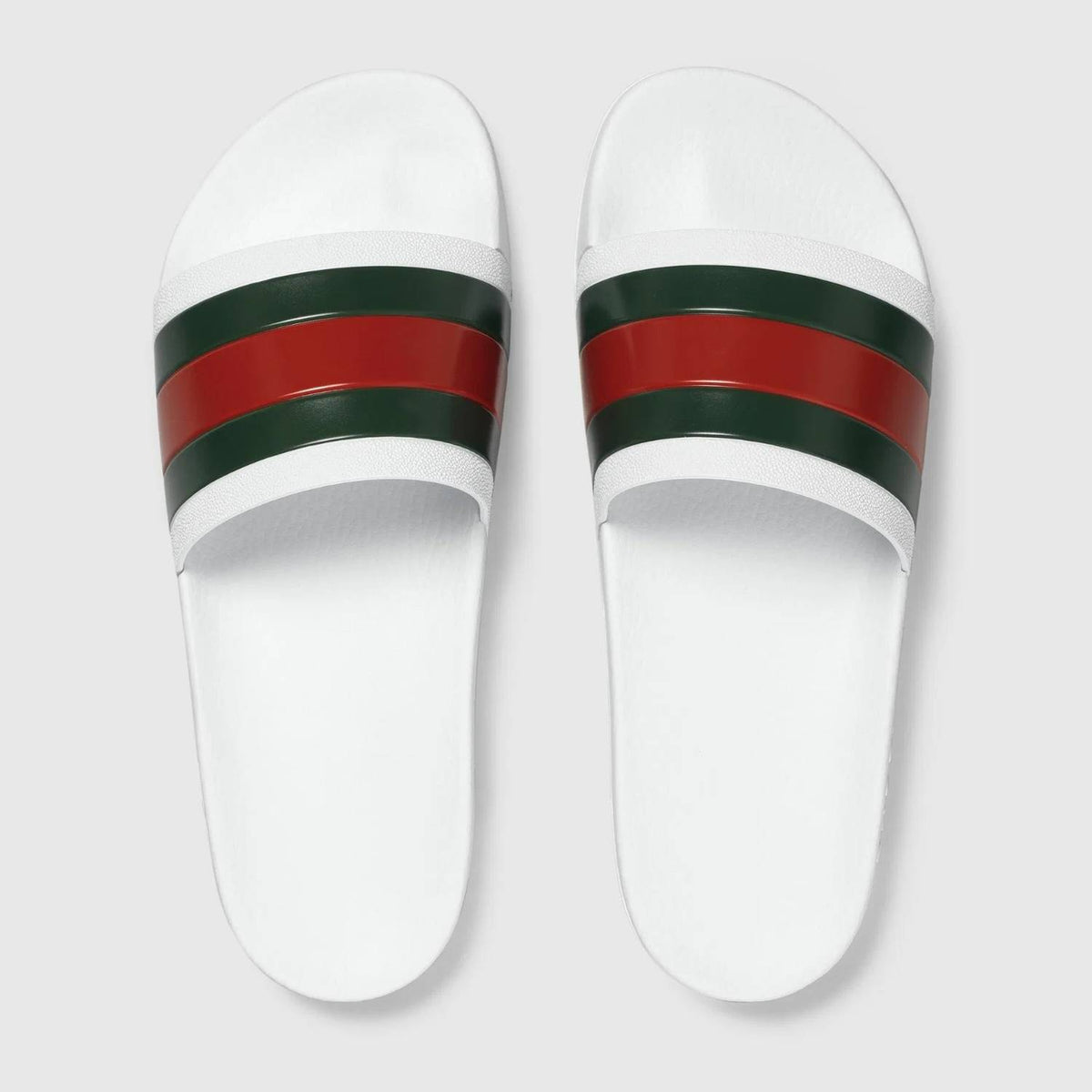 Gucci - Men's Pursuit Pool Web Rubber Slides