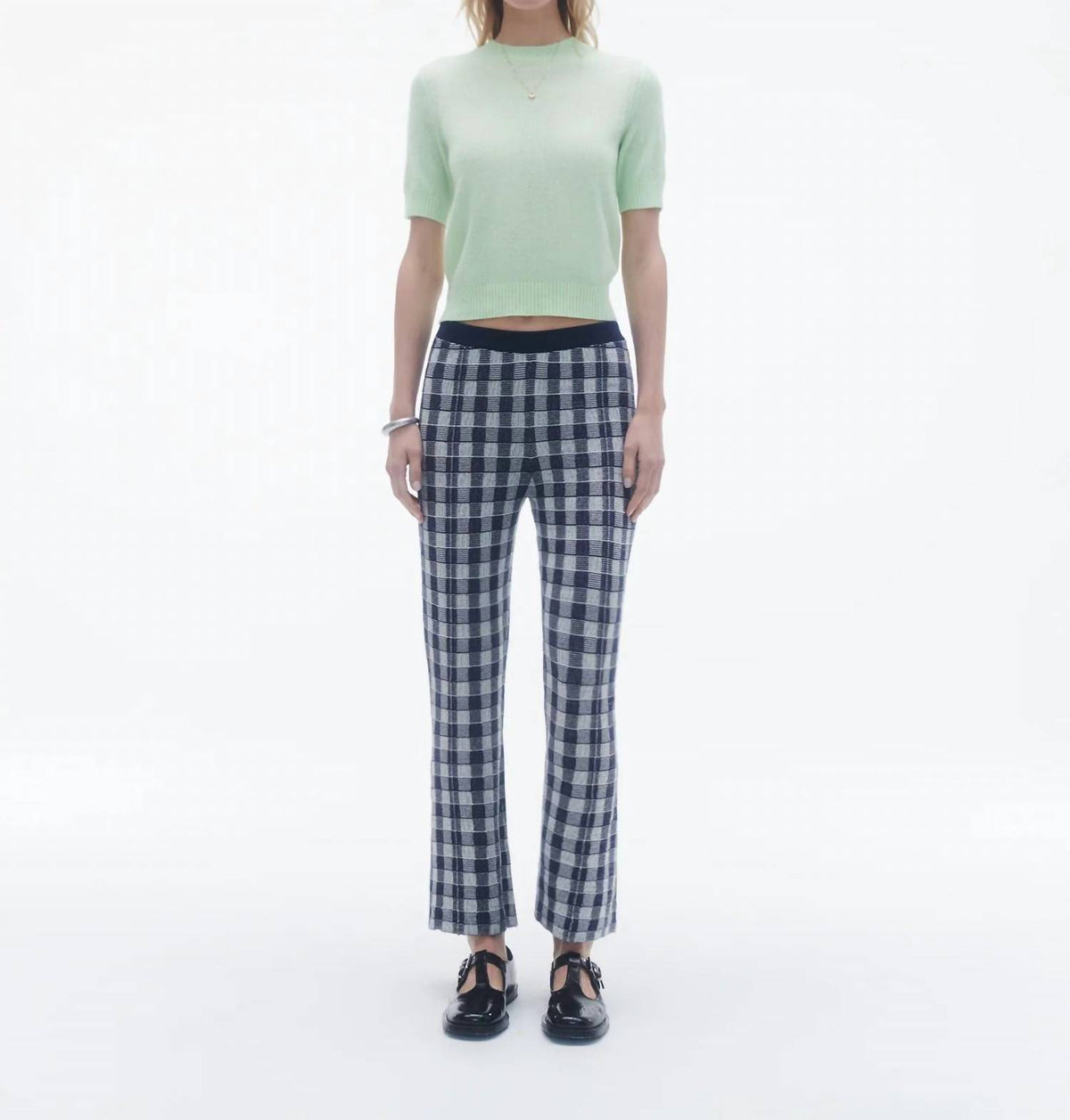 Guest In Residence - Gingham Flare Pants
