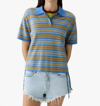Guest In Residence - Short Sleeve Stripe Rugby Tee