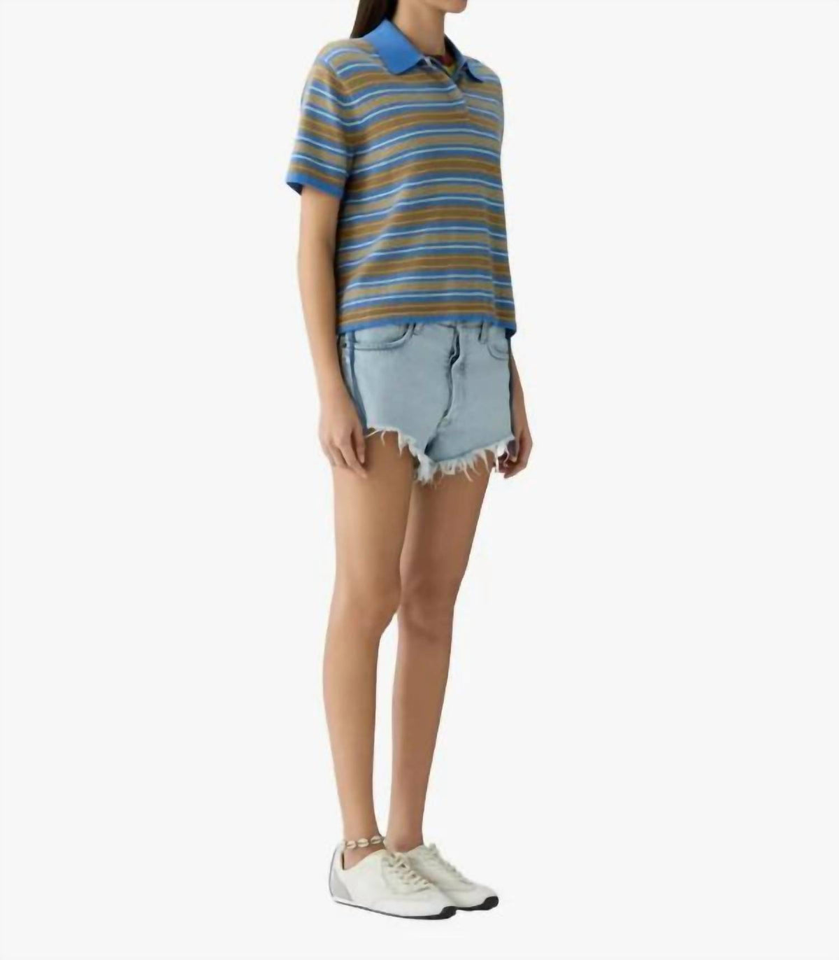 Guest In Residence - Short Sleeve Stripe Rugby Tee