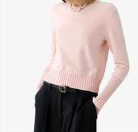 Guest In Residence - Sunwashed Shrunken Crewneck Sweater