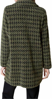 Habitat - Chenille Houndstooth Car Coat