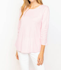 Habitat - Combed Cotton Ruched Tee