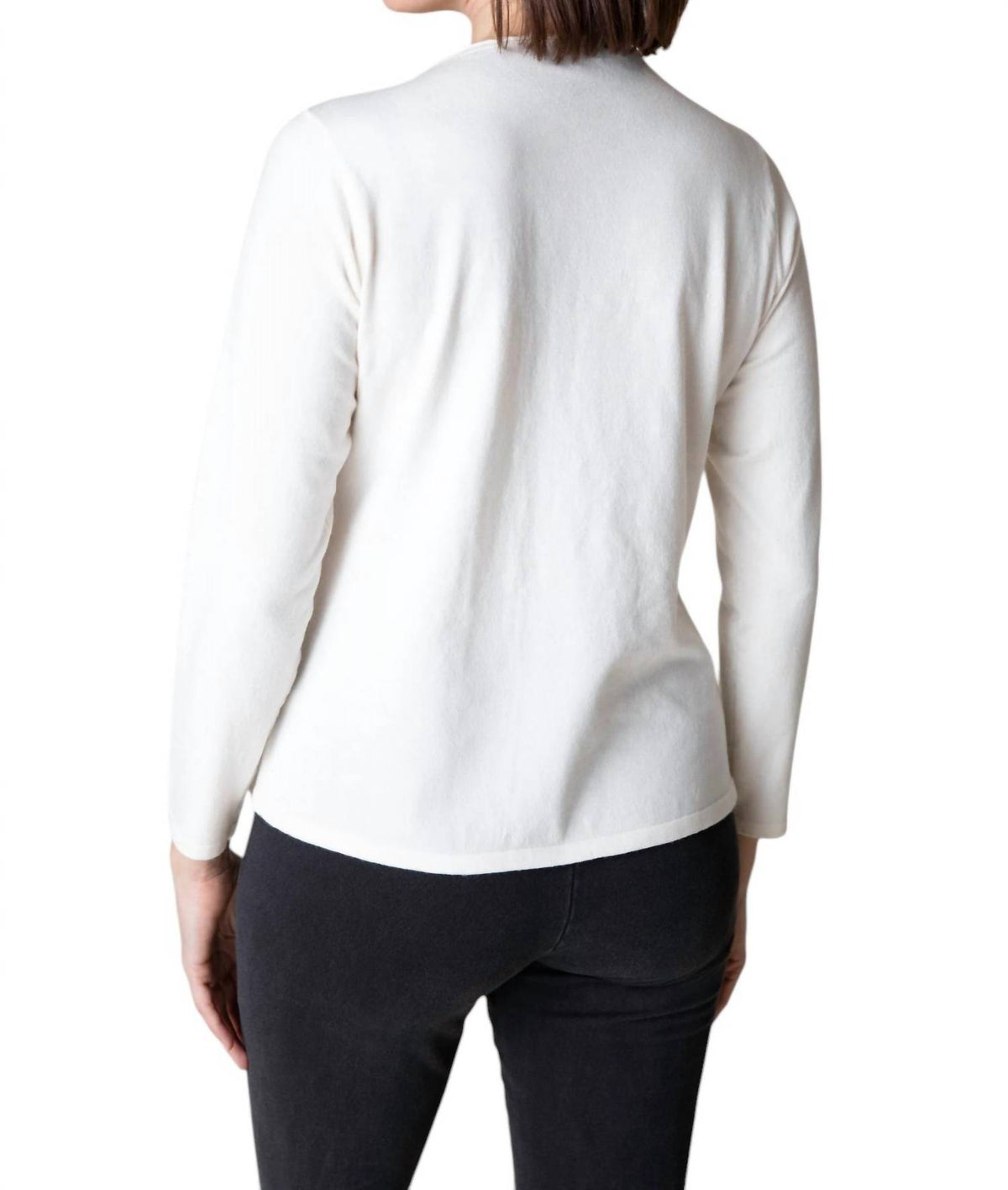 Habitat - Cotton Buttery Knit Ruched Pullover Sweater