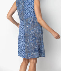 Habitat - DENIM FLORAL MIXED POCKET DRESS - blue - clothing - dresses