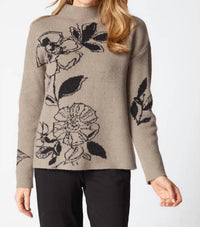 Habitat - Floral Foliage Intarsia Sweater