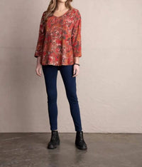 Habitat - Floral Print Swing Pullover
