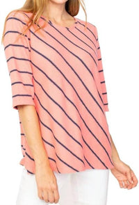 Habitat - French Stripe Terry Pullover Top