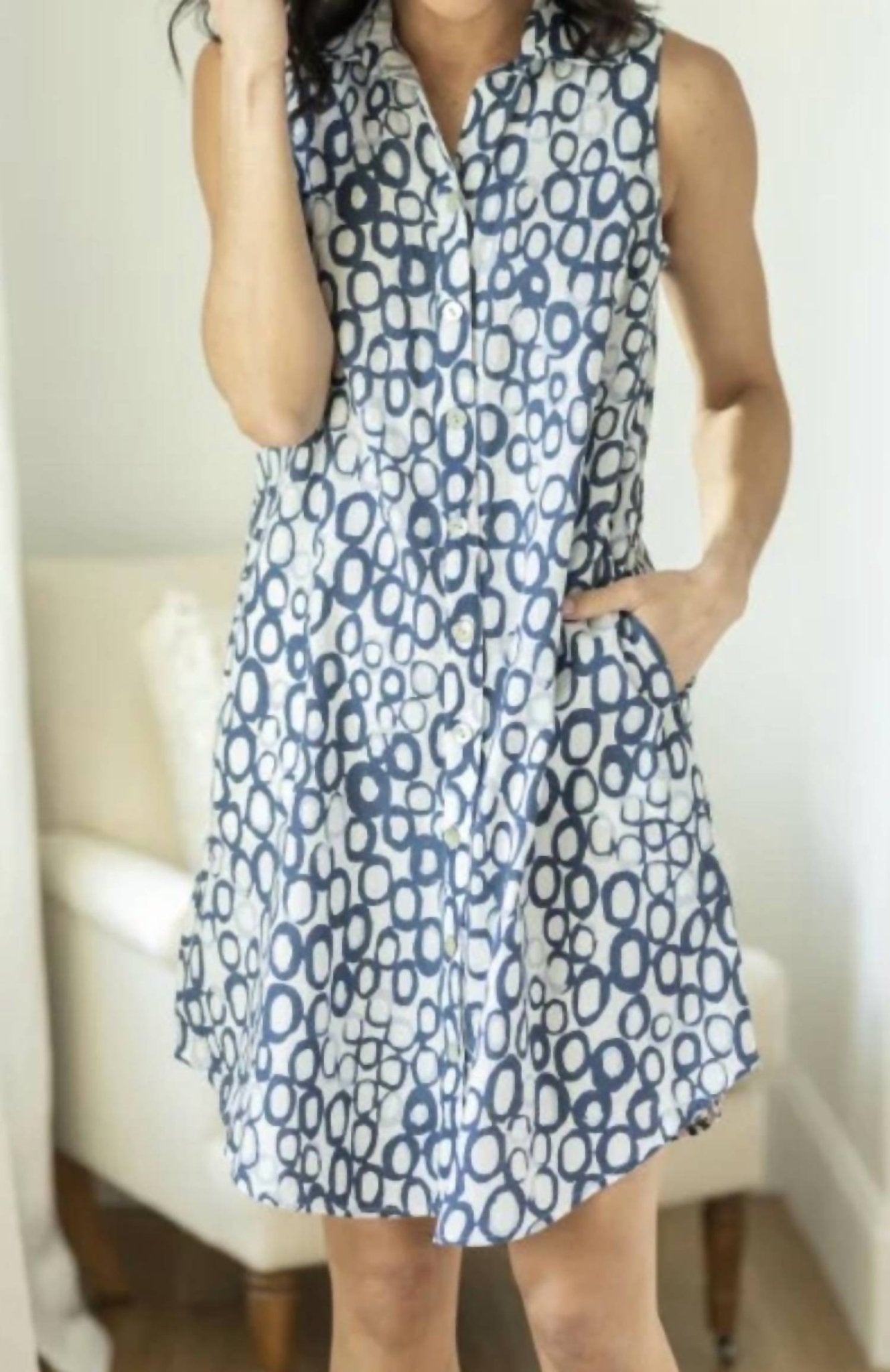 Habitat - Inner Circle Pocket Dress - clothing - dresses - midi