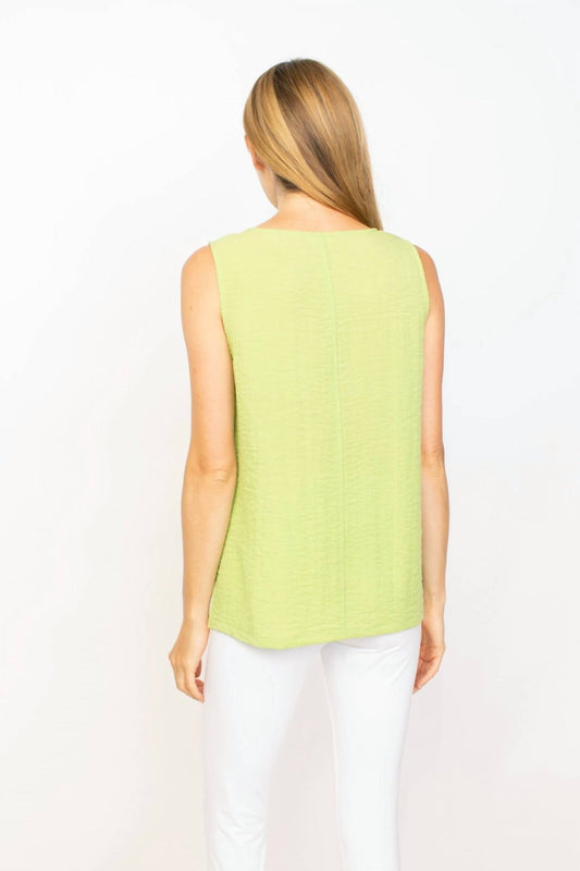 Habitat - Pieced Tank - clothing - green - rayon