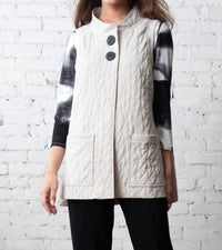 Habitat - Quilted Long Vest - clothing - jackets - outerwear