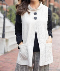 Habitat - Quilted Long Vest - clothing - jackets - outerwear