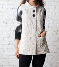 Habitat - Quilted Long Vest - clothing - jackets - outerwear
