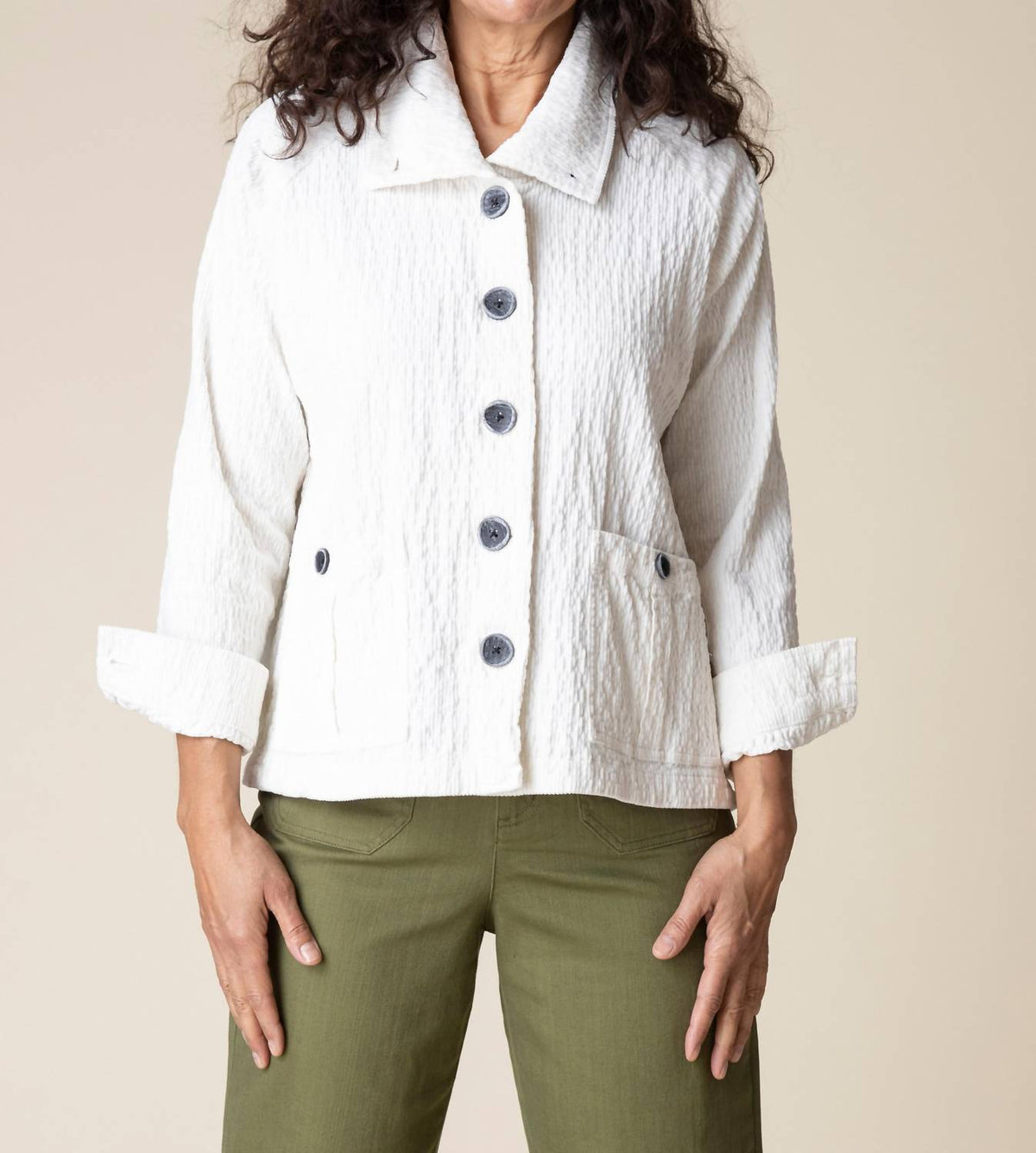 Habitat - Rustic Stretch Corduroy Cargo Jacket