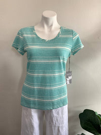 Habitat - Stripe Cap Sleeve Tee