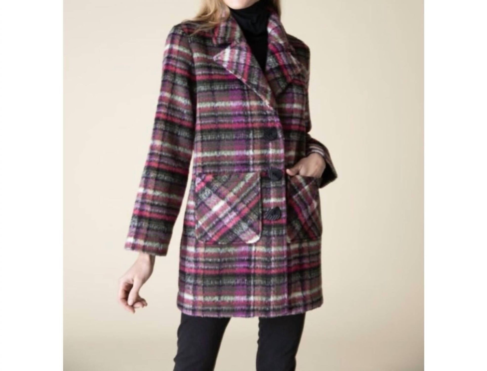 Habitat - Tartan Car Coat - bomber - jackets - clothing - jackets