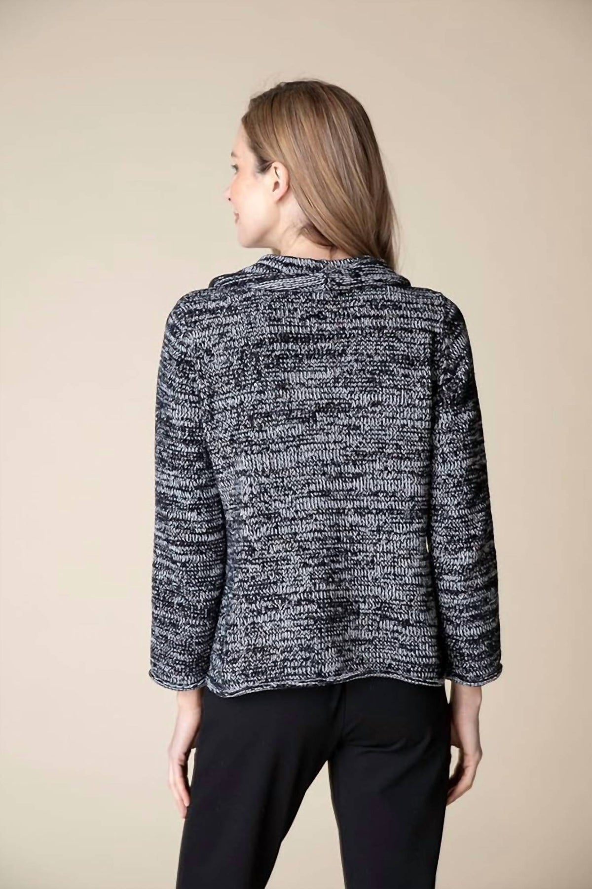 Habitat - Tweedy Chenille Cowl Pullover Sweater