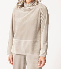 Habitat - Velour Mock Neck Tunic