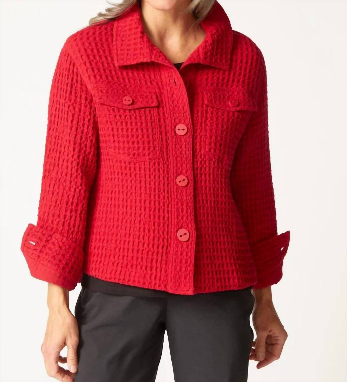 Habitat - Waffle Knit Blouse