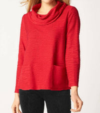 Habitat - Women's Ripple Cowl Neck Top