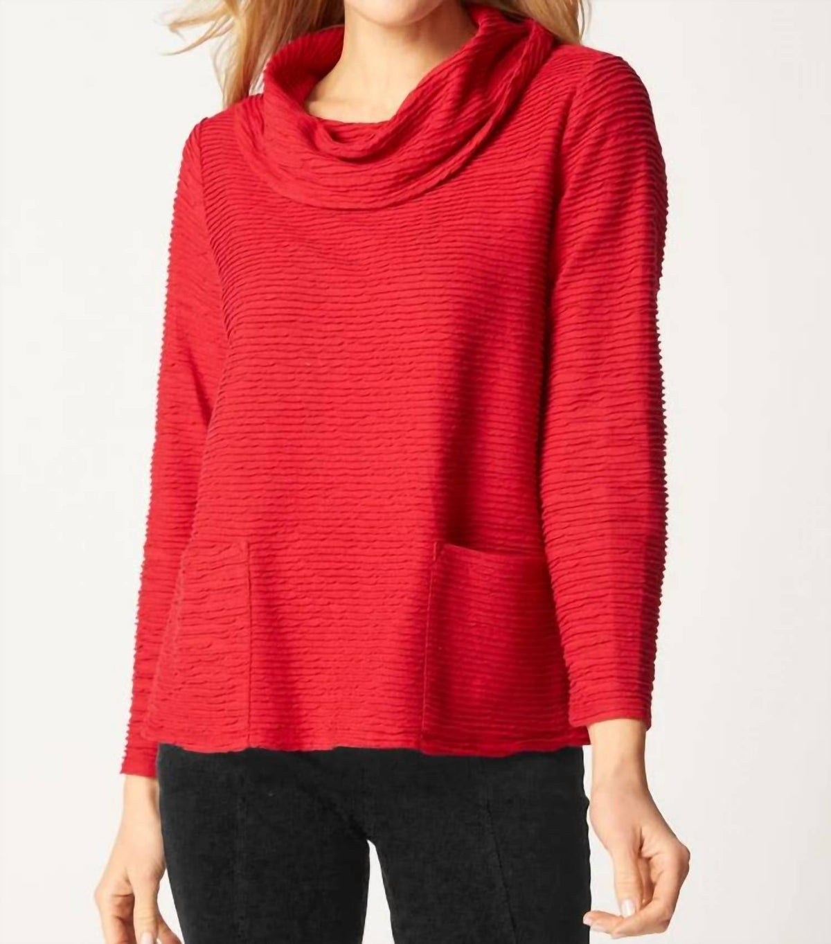 Habitat - Women's Ripple Cowl Neck Top