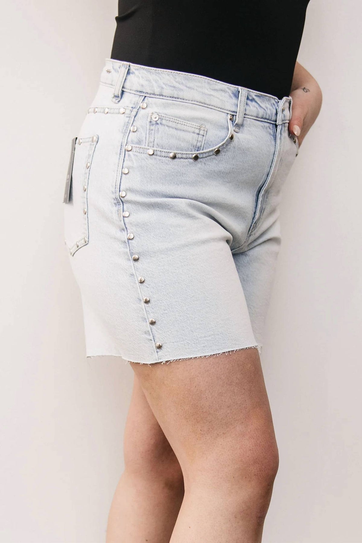 Habitual - BAGGY STUDDED SHORT