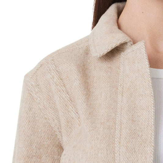 Habitual - Brushed Twill Jacket - beige - clothing - coats